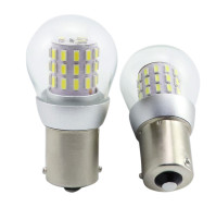 Boat Led Bulb, 3 watts - 10-30 volts BA15S - Angle 180 degree - White - D25*51mm - S25-39L-BA15S-W -AZLED